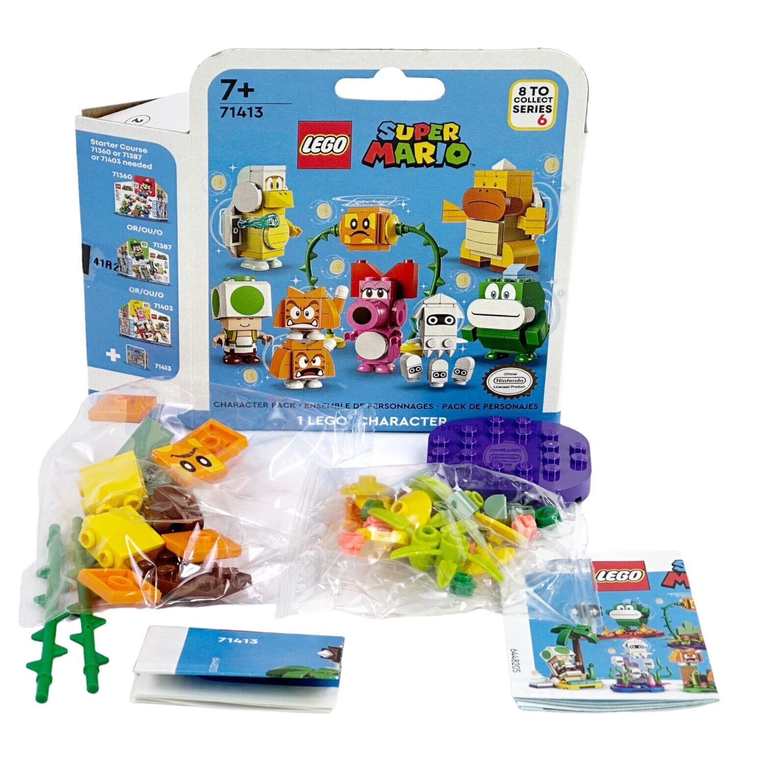 LEGO 71413 Super Mario Series 6 – Bramball NEW IOB – Sealed Bags