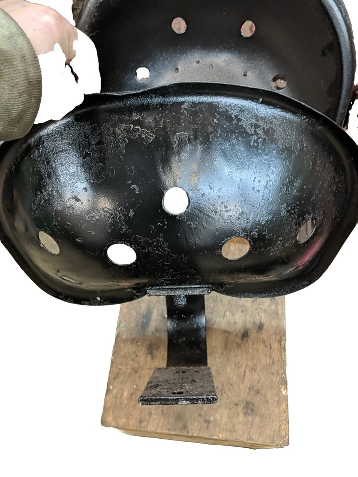 Ford 8N 9n 2n trator bandeja de assento de metal original com montagem de mola sem assento flip S-11 - Imagem 4 de 4