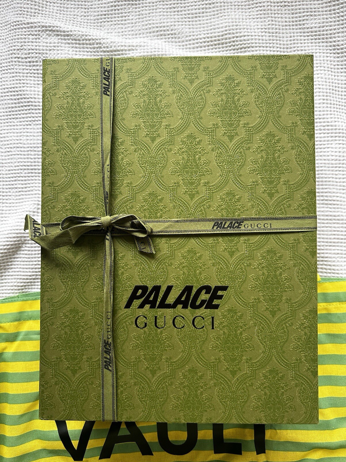 Authentic Palace x Gucci Tri-Ferg GG Patch Hoodie - Size M image 5