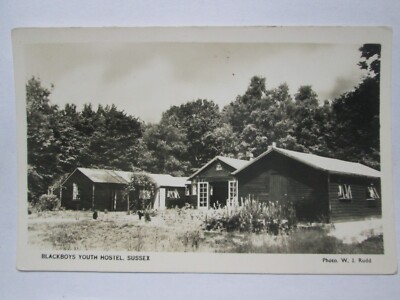 Blackboys Jugendherberge Sussex Echtfoto Vintage Postkarte P12