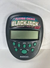 Radica Players Choice Blackjack Handheld Electronic Game 1997