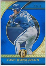 Josh Donaldson 2017 Panini Gold Standard #23 BLUE SP 63/79 Toronto Blue Jays