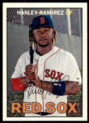 2016 Topps Heritage Hanley Ramirez #45 Boston Red Sox