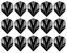 5 New Sets Harrows Vivid Standard Dart Flights - Ships w/ Tracking - Smoke