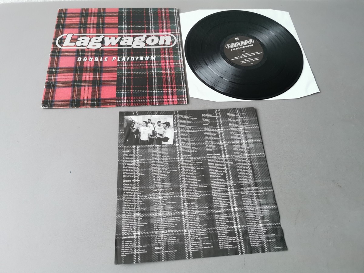 LAGWAGON original Vinyl LP Double Plaidinum (1997 Fat Wreck Chords