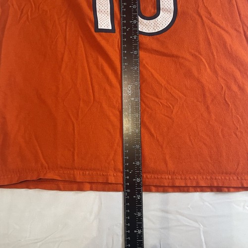 Nike Chicago Bears Jersey T-Shirt Mitch Trubisky #10 Orange Youth XL - Picture 4 of 6