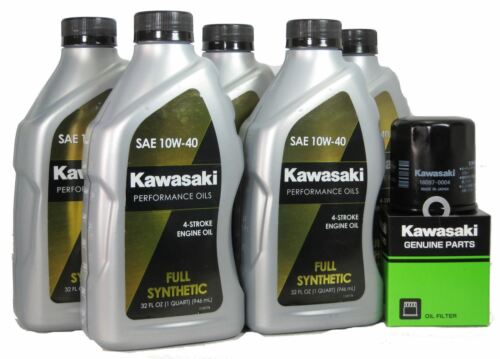 2008-2018 Kawasaki Concours 14 ZG1400 FULL SYNTHETIC OIL CHANGE KIT COMPLETE - Picture 1 of 2