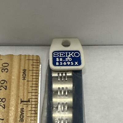 Montre Femme Vintage SEIKO B569sx Argentée - Boîtier Acier - Neuf Avec étiquettes