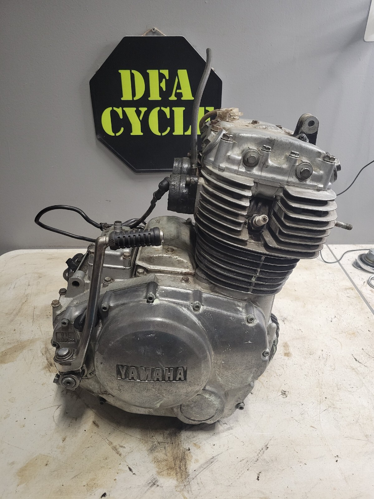 🔥 1981 81 7683 YAMAHA XS400 XS 400 ENGINE MOTOR RUNS RUNNING 9,413