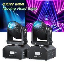 RGBW LED Moving Head Stage Lights DMX DJ Disco Club Party Beam Spot Lighting
