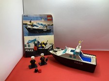 Lego - City - Set - 4010 - Polizei Rettungsboot - 1987 - mit Bauanleitung