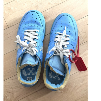 Nike Air Force 1 Low '07 x Off-White MCA University Blue CI1173-400 2019