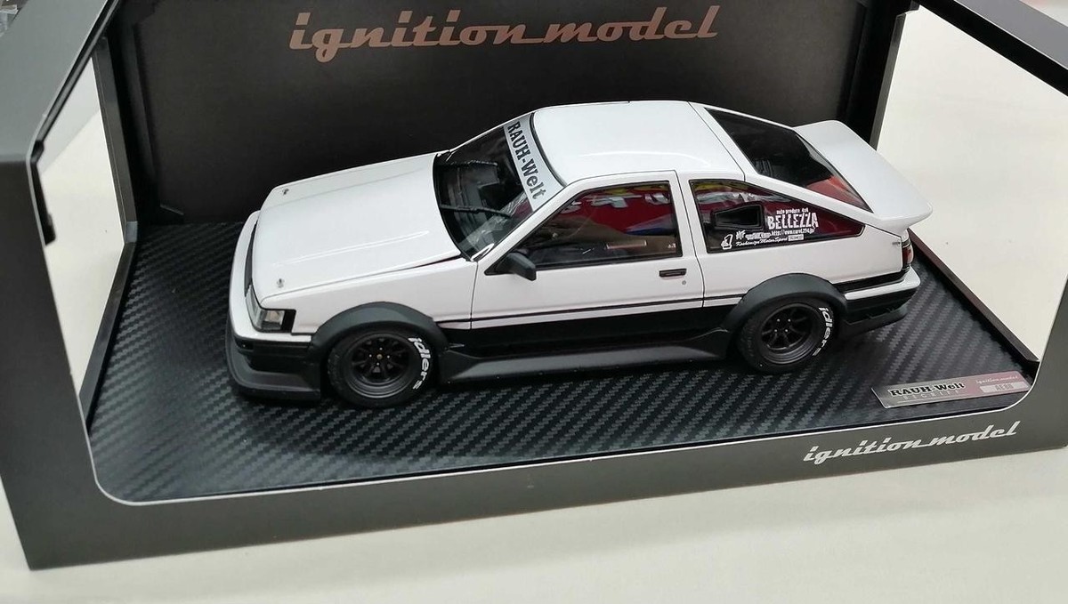 ミニカー 1/18 Ignition Model RWB AE86
IG2610 Ignition Model 1:18 Toyota AE86 RWB in White & Black – Model