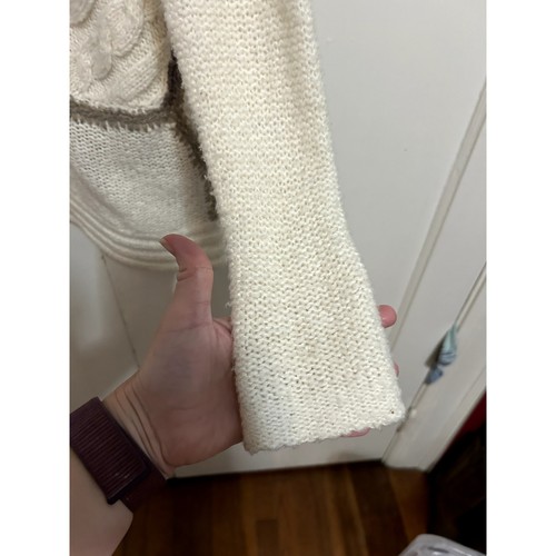 Free People Patchwork Strick Mohair Wolle Cardigan Einzelhandel $ 248 Größe Small - Bild 5 von 7