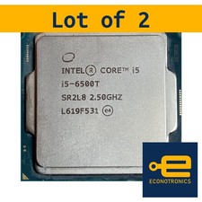 Lot of 2 Intel Core i5-6500T 2.5GHz Quad-Core CPU LGA 1151 35W Low Power Tested