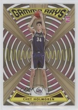 2022 Panini Chronicles Draft Picks Gamma Rays Bronze Chet Holmgren #ZG-CHE 1ew5