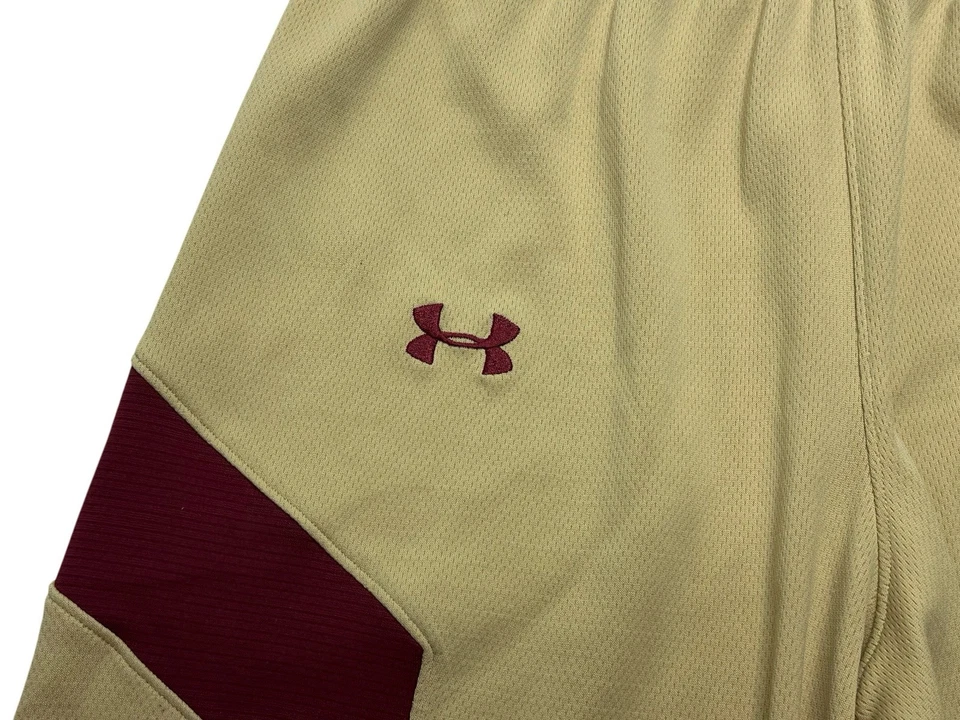 Men's Under Armour Heat Gear Loose Boston College Eagles Basketball Shorts Small - Image 2 of 4
