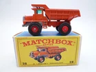 VINTAGE MATCHBOX LESNEY No.28d MACK DUMP TRUCK IN ORIGINAL BOX 1968