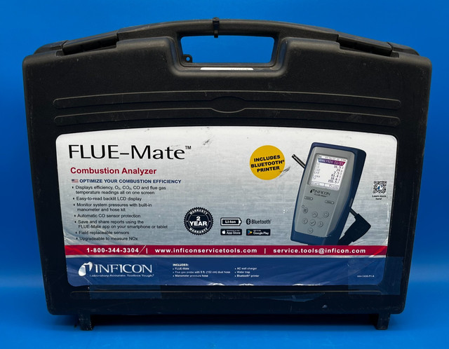 INFICON Flue-Mate Combustion Analyzer