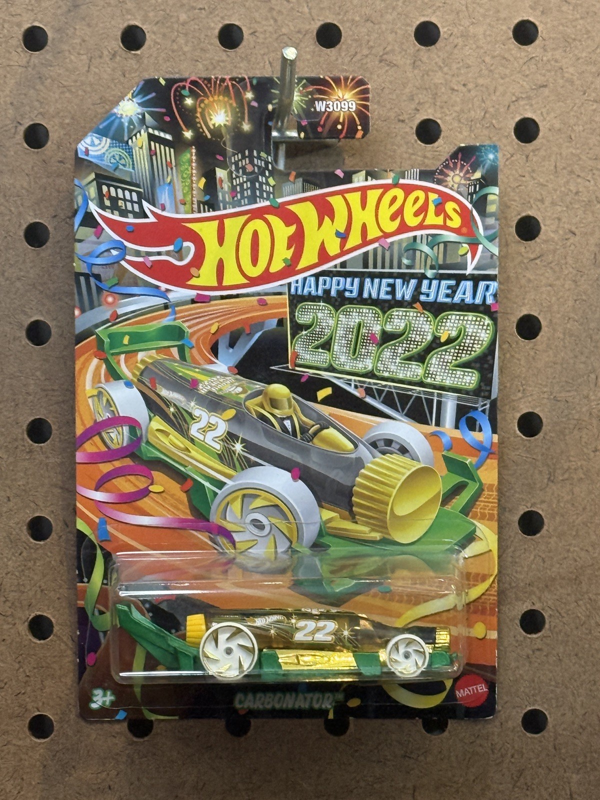 Hot Wheels Carbonator Happy New Year’s 2022