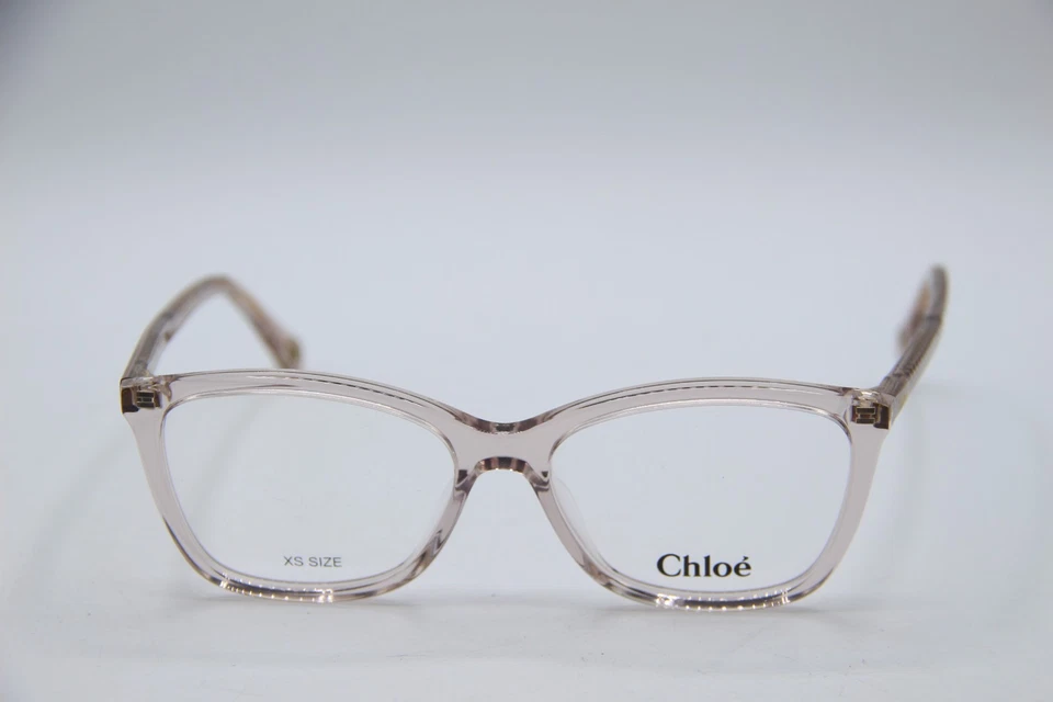 NEW CHLOE CH0118O 003 CLEAR GOLD AUTHENTIC FRAMES EYEGLASSES 52-15 - Image 2 of 4