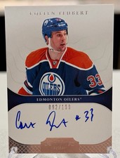 Colten Teubert 2012 Panini Dominion Auto Edmonton Oilers 092/199