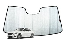 Genuine SNAPSHADES Front Windscreen Sun Shade for Mercedes-Benz C-Class Coupe...