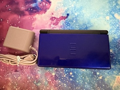 Nintendo DS Lite Console Cobalt Blue Handheld System w/ Stylus & Charger TESTED