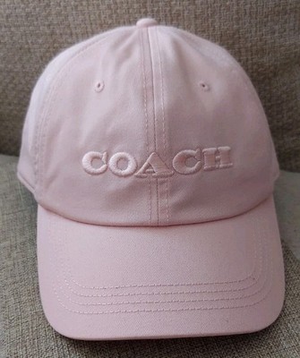Coach NWT Light Pink Embroidered  Logo Baseball Cap O/S Coach NWT Light Pink Embroidered Logo Baseball Cap O/S | eBay main image 4