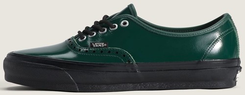 Vans OTW Authentic 44 Vibram Siped in Black Suede with Red outsole
