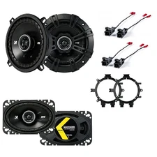 Fit Chevy CK Pickup 1995-2000 Factory Speaker Upgrade Kicker DSC5 DSC46 Package