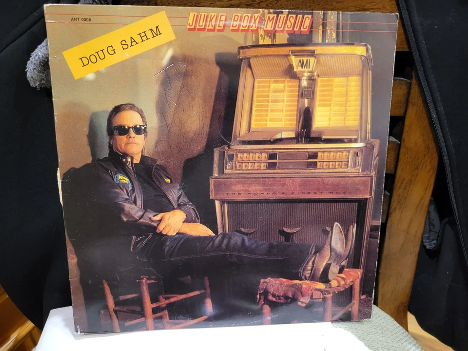 Doug Sahm Juke Box Music LP Antone's ANT 0008 NM Vinyl VG Cover Texas Blues Rock Foto 2 de 4