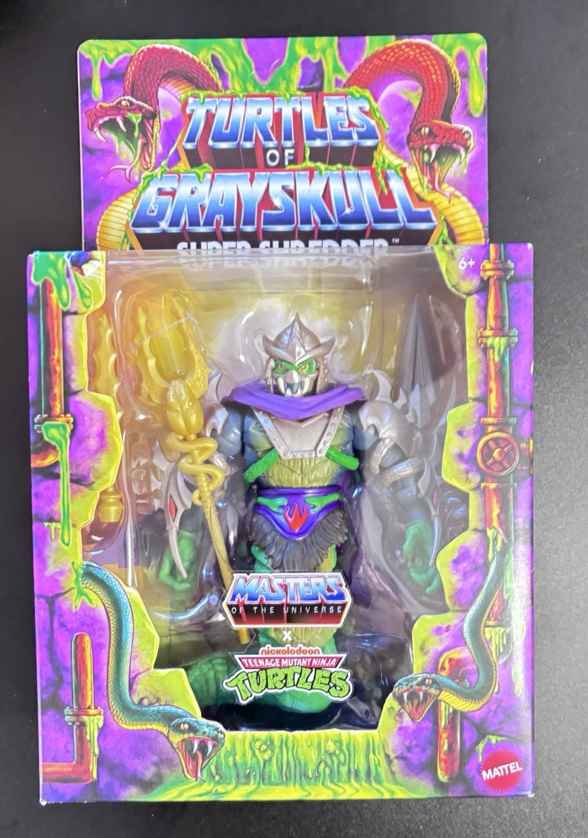 Turtles of Grayskull Super Shredder Mutated Serpent Ninja Master