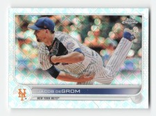 2022 Topps Chrome Logofractor Edition #78 Jacob deGrom Near Mint or Better