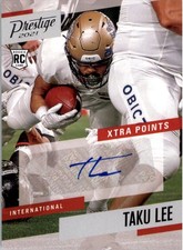 2021 Panini Chronicles Draft Picks Prestige Xtra Points Signatures Taku Lee Auto
