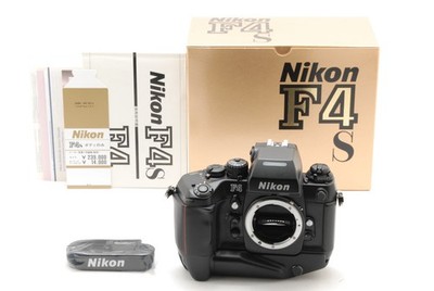 (*)様 Nikon F4 Late S/N 2599xxx [Almost Unused inBox] Nikon F4 F4S 35mm Film