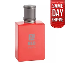 NP Rue21 CJ Red Cologne Spray for Men's 1.7 fl oz, 50ml Bottle DAMAGED BOX