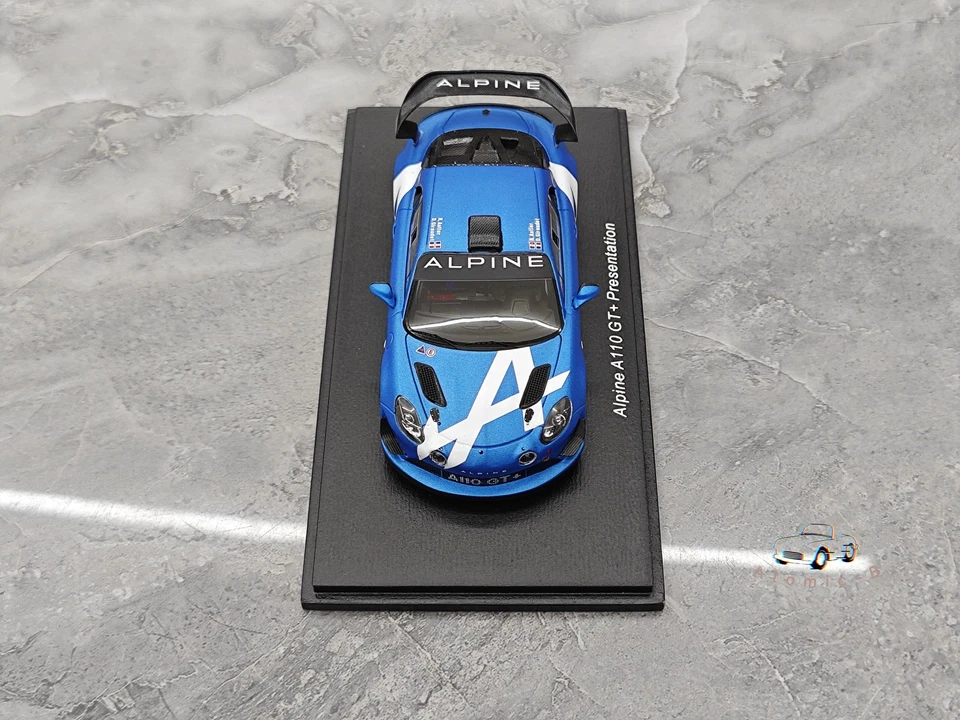 Spark 1:43 Alpine A110 GT 2024 Mont Blanc Rally Racing Model - Image 4 of 4