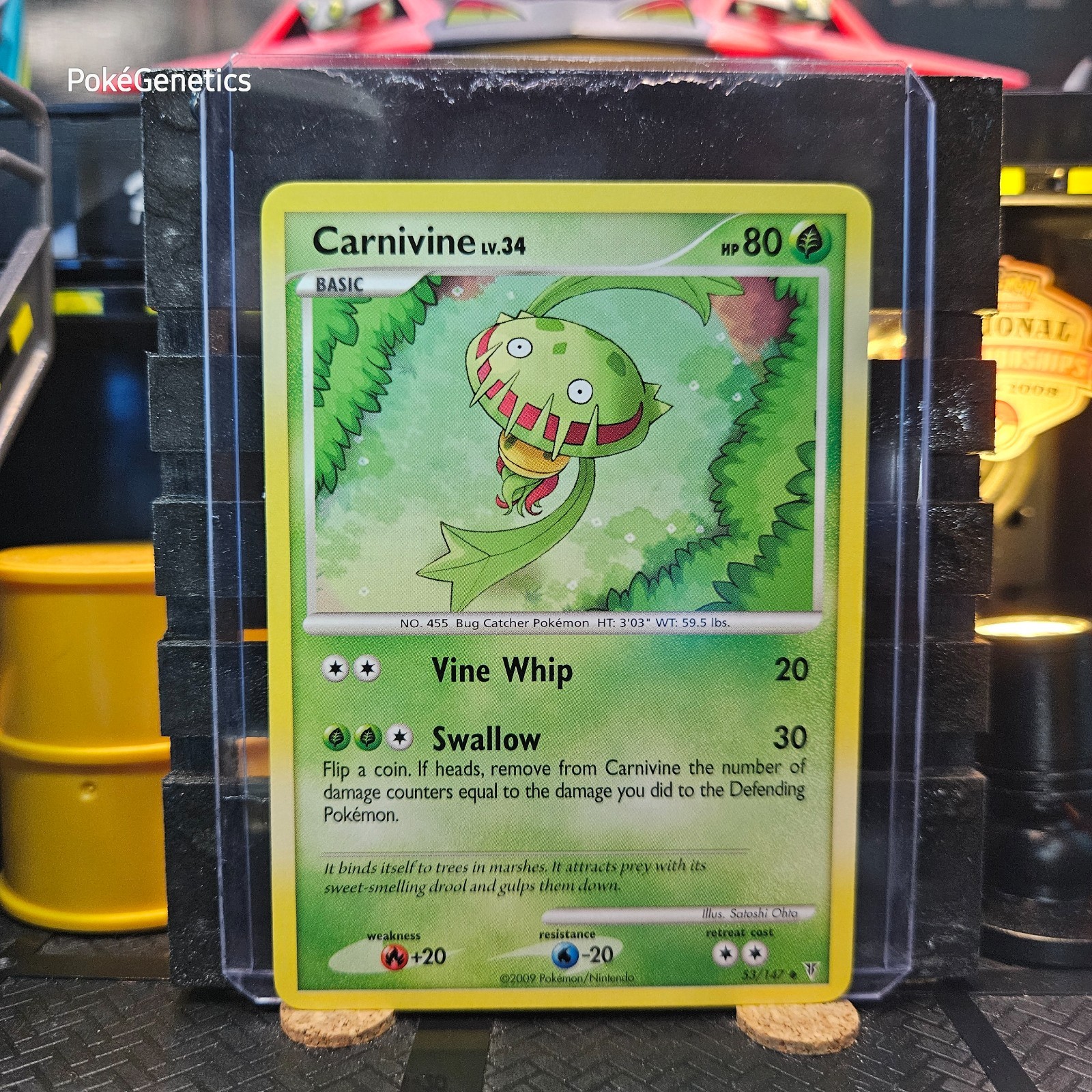 Carnivine Supreme Victors Pokémon TCG 53/147 Platinum Uncommon