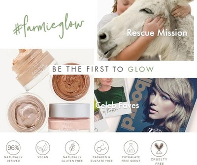 Be The First To Glow!  F H F FarmHouse Fresh Full Moon Dip  Retail 1.7 oz
