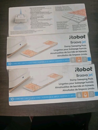iRobot Braava Jet Damp Sweeping Pads- 10 Cleaning Pads 200 Series