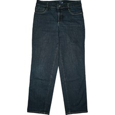 MAC 40 L32 Jeans Hose d. Blau Damen Stretch Gracia Straight Leg mid Comfort W31