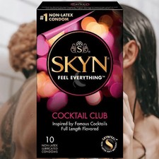 LifeStyles SKYN Cocktail Club Non-Latex Condoms  10-Pack