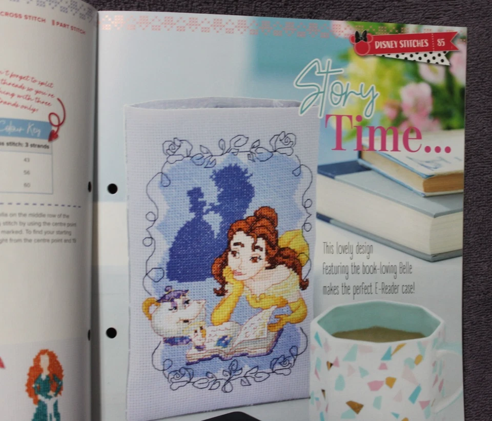 DISNEY HACHETTE cross stitch magazine ISSUE 48 please read description - Image 3 of 4