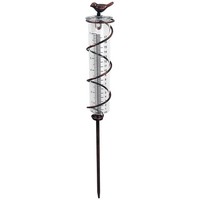 KapazitäTs-Spiral-Regenmesser Aus Glas, Gusseisen--Regenmesser Zum Auf4214