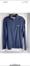 COLUMBIA Omni-Wick Advanced Evaporation Long Sleeve 1/4 Zip Pullover Men s Large