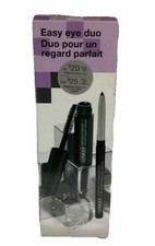 CLINIQUE NIB EASY EYE DUO SET -HIGH IMPACT MASCARA /QUICKLINER FOR EYES INTENSE
