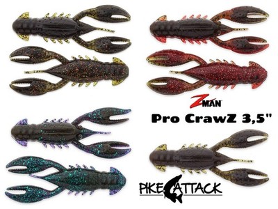 Z-Man Pro CrawZ 3,5'' Krebs-Imitat Gummiköder Krebs