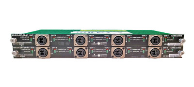 (QTY. 2) Lightware 8CH Optical Reclocking Output Board MX-DVI-OPT-OB-NT *READ*