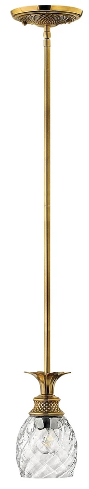 Hinkley Lighting H5317 Plantation 1 Light 5"W Pineapple Mini - Nickel - Image 4 of 4